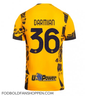 Inter Milan Matteo Darmian #36 Tredjetrøje 2024-25 Kortærmet
